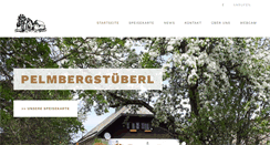 Desktop Screenshot of pelmbergstueberl.at