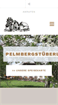 Mobile Screenshot of pelmbergstueberl.at
